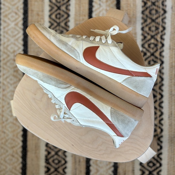 Nike Killshot 2 Leather Sail Desert Orange Gum Sole Sneakers - Picture 4 of 11